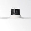 Spot incastrabil IdealLux INFINITY metal, alb, LED, 7W, 3000K, 520Lm - 356136