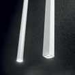 Pendul IdealLux LOOK metal, alb, LED, 3,5W, 3000K, 220Lm - 362496