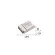 Driver pentru panou LED IdealLux  metal, plastic, alb, 31W - 364018