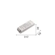 Driver pentru panou LED IdealLux  metal, plastic, alb, 31W - 364025