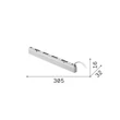 Accesorii pentru sina magnetica IdealLux STICK ALIMENTATORE metal, alb, 150W - 364162