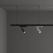 Sursa de lumina pentru sina trifazata IdealLux PLAY metal, acril, alb, LED, 13W, 3000K, 900Lm - 364704