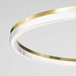 Pendul IdealLux CROWN metal, acril, auriu, alb,  LED, 21W, 3000K, 2050Lm - 364964