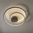 Plafoniera IdealLux OZ metal, acril, negru, alb, LED, 75W, 3000K, 8300Lm - 364995