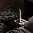 Veioza IdealLux DORICA metal, acril, negru, alb, LED, 8W, 3000K, 930Lm - 366081