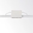 Lampa incastrata IdealLux LIKA metal, plastic, alb, LED, 10W, 3000K, 1050Lm - 367286