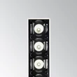Lampa incastrata IdealLux LIKA metal, negru, LED, 8W, 3000K, 590m - 367347