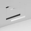 Pendul IdealLux STEEL metal, acril, alb, LED, 24W, 3000K, 2700Lm - 368795