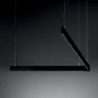 Pendul IdealLux STEEL metal, negru, LED, 30W, 4000K, 3850Lm - 368979