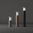 Lampadar exterior IdealLux TRONCO metal, sticla, maro, transparent, E27, IP65 - 369792