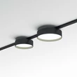 Sursa de lumina pentru sina magnetica IdealLux DEVA metal, negru, LED, 10W, 4000K, 1150Lm - 370019