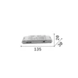 Driver IdealLux NOVA metal, plastic, alb, 12W - 370040