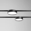 Sursa de lumina pentru sina magnetica IdealLux DEVA metal, negru, LED, 15W, 4000K, 1950Lm - 370057