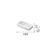Driver IdealLux NOVA metal, plastic, alb, 20W - 370101