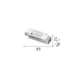 Driver Dali IdealLux PLAY metal, plastic, alb, 16W - 370804