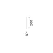 Plafoniera IdealLux LOOK metal, alb, LED, 5W, 3000K, 500Lm - 370811