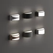 Aplica de perete exterioara IdealLux REX metal, plastic, gri, alb, E27, IP44 - 370965
