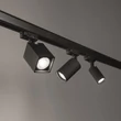 Sursa de lumina pentru sina trifazata IdealLux DYNAMITE metal, negru, GU10 - 371528