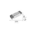 Driver IdealLux ZEPHYR metal, plastic, alb - 376820