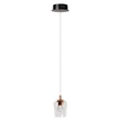 Pendul Lucide BERLIANE metal, sticla, auriu, transparent, LED, 4W, 150lm, 2700K - 00430/04/60