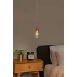 Pendul Lucide BERLIANE metal, sticla, auriu, transparent, LED, 4W, 150lm, 2700K - 00430/04/60
