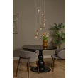 Pendul Lucide BERLIANE metal, sticla, auriu, transparent, LED, 4W, 200lm, 2700K - 00430/28/60