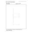 Pendul Lucide FELSTED lemn, negru, LED, 28W, 3300lm, 2200K-4000K - 01403/28/70