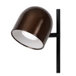 Veioza Lucide SKANSKA metal, negru, maro, LED, 3W, 350lm, 3000K-6000K, IP44 - 03649/03/96