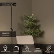 Lampadar Lucide CELESTE metal, negru, LED, 21W+3W, 862lm+250lm, 2700K - 03745/25/30