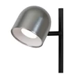 Lampadar Lucide SKANSKA metal, negru, gri, LED, 3W, 350lm, 3000K-6000K, IP44 - 03749/03/15