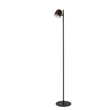 Lampadar Lucide SKANSKA metal, negru, maro, LED, 3W, 350lm, 3000K-6000K, IP44 - 03749/03/96