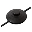 Lampadar Lucide LESLEY metal, textil, negru, bej, E27, 40W - 03750/81/30