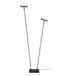 Lampadar Lucide DUARTE metal, negru, gri, G9, 4W - 03751/02/15