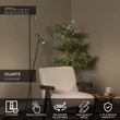 Lampadar Lucide DUARTE metal, negru, gri, G9, 4W - 03751/02/15
