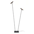 Lampadar Lucide DUARTE metal, negru, G9, 4W - 03751/02/96