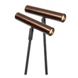Lampadar Lucide DUARTE metal, negru, G9, 4W - 03751/02/96