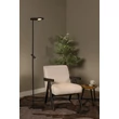 Lampadar Lucide ORTOLAN metal, negru, LED, 12W+3W, 506lm+130lm, 2700K-4000K - 03752/21/30