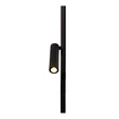 Lampadar Lucide ORTOLAN metal, negru, LED, 12W+3W, 506lm+130lm, 2700K-4000K - 03752/21/30