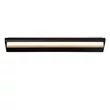 Aplica de perete pentru baie Lucide WANDA metal,sticla,acril,negru,opal,LED,3000K,19W,800Lm,IP44 - 04212/18/30