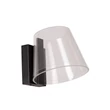 Aplica de perete pentru baie Lucide KORGIS metal,plastic,negru,transparent,LED,3000K,10W,600Lm,IP44 - 04213/10/30