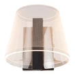 Aplica de perete pentru baie Lucide KORGIS metal,plastic,negru,transparent,LED,3000K,10W,600Lm,IP44 - 04213/10/30