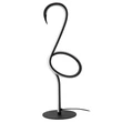 Veioza decor Lucide FLAMINGO metal, negru, LED, 5.5W, 195lm - 05545/06/99