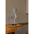 Veioza decor Lucide FLAMINGO metal, negru, LED, 5.5W, 195lm - 05545/06/99