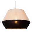 Pendul Lucide KALA metal, textil, negru, bej, E27, 40W - 06424/01/73