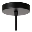 Pendul Lucide KALA metal, textil, negru, bej, E27, 40W - 06424/01/73