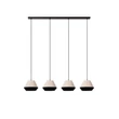 Pendul Lucide KALA metal, textil, negru, bej, E14, 10W - 06424/04/73