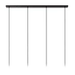 Pendul Lucide KALA metal, textil, negru, bej, E14, 10W - 06424/04/73