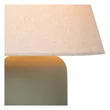 Veioza Lucide MACIA ceramic, textil, verde, crem, E14, 15W - 06527/01/33