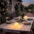 Veioza exterior Lucide PINO plastic, alb, LED, 1W, 110lm, 2700K-6500K, IP65 - 06529/08/31