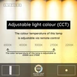 Veioza exterior Lucide PINO plastic, alb, LED, 1.5W, 164lm, 2700K-6500K, IP65 - 06529/15/31